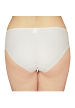 Lace Ornaments Briefs Knickers - White 3095